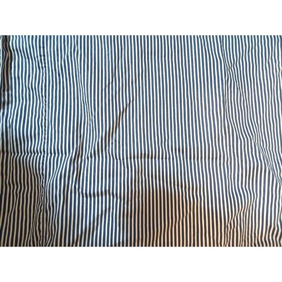 Single Brooklinen Gray Pinstripe Standard Pillowcase 100% Egyptian Cotton - Picture 2 of 3